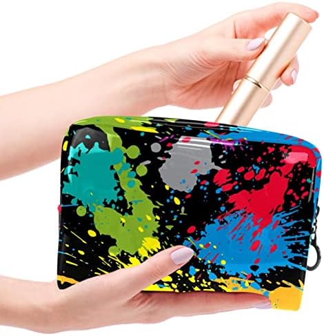 TBOUOBT Косметичка за Жени, козметични чанти, Голям Чанта за Тоалетни Принадлежности, Пътен Подарък, Цветна Боя, Графити Изкуството