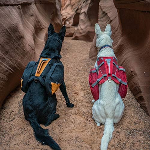 Раница-Седельная чанта за кучета Kurgo, Шлейка за кучета, Походный раница за Кучета, Чанти за домашни любимци, Жилетка за къмпинг и пътешествия, Отразяваща, Лек, Раница