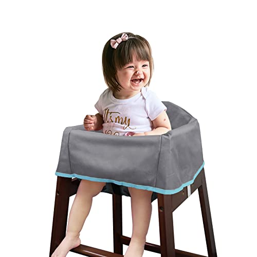 Калъф за столче за хранене за хранене Solfres с две презрамки за Носене за детско столче за хранене за хранене, Подобрена версия,