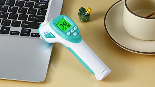 Amplim Термометър за Челото, Без да бъдат докосвани|Безконтактен Цифров Инфрачервен Детски Термометър за Деца, Възрастни, Бебета, малки Деца |Безконтактен Височный Те
