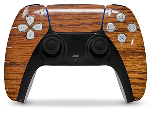 Обвивка за кожата WraptorSkinz е съвместим с контролера на Sony PS5 DualSense Wood Grain - Дъб 01 (контролер В комплекта не са включени)