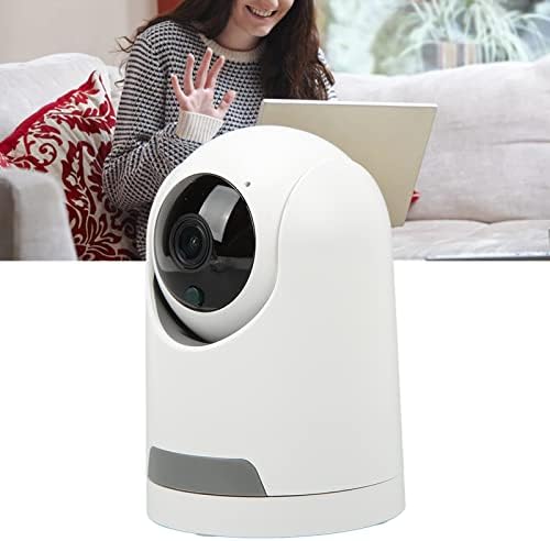Камера за сигурност TOPINCN, Мрежова Камера за наблюдение с преглед на 360 градуса 100-240 В за дома (штепсельная щепсел САЩ)