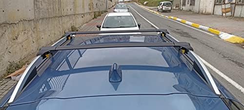 Поперечины багажников на покрива са Съвместими с Kia Sorento X Line, Багажник на покрива и поперечины Черен цвят