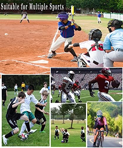 Бейзболни чорапи-3 Чифта за деца, Младежи, Възрастни (4-20 години), Спортен екип, Спортни и Футболни Чорапи, Чорапи Дишащи за Софтбол
