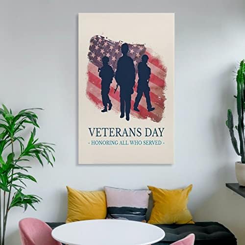 Празнични плакати, Плакати за Деня на ветераните, Подаръци за ветерани, Плакати за декор на стаята (6), Стенни Художествени Картини,