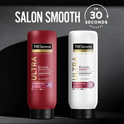 Шампоан и балсам TRESemmé Ultra Keratin Smooth Concentrate За суха коса Salon Smooth За 30 секунди, технология за бързо разпенване