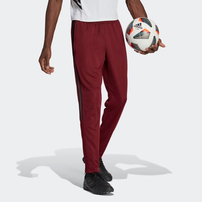 Мъжки спортни панталони adidas Новак, бордо, размер XL