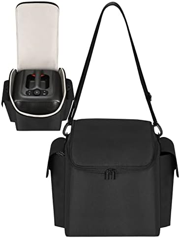 Hzycwgone Калъф-чанта за JBL Partybox Encore Essential, Защитна чанта за JBL Partybox Encore Essential, Преносим Пътна чанта, калъф за съхранение с пагон (черен)