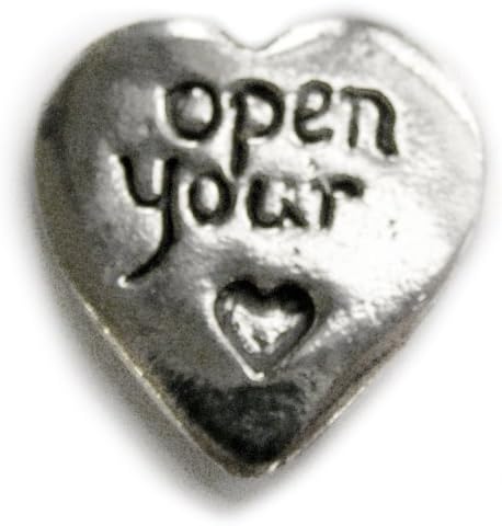 Основна форма на сърце Spirit / Джобен символичен Отвори сърцето си (Монета) Ръчно изработени от купа стомана Без съдържание на