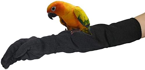 Ръкавици за дресура на птици от Ухапване Ниво на защита 5, Работна Безопасност при Дъвчене Папагали Защитни Ръкавици за Малки Животни,