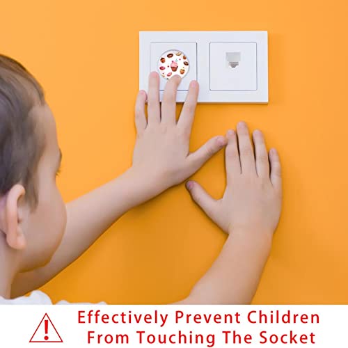 Капачки за контакти LAIYUHUA За защита от деца (на 12 и 24 опаковки) с Устойчива Защита на електрически щепсел | Пластмасови капачки