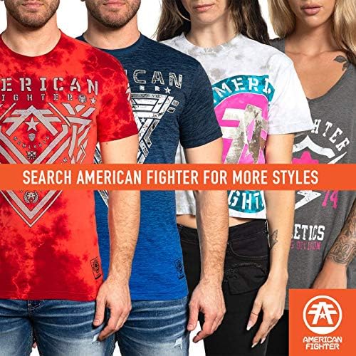 Тениска American Fighter Мъжки Pride & Heritage Тениски за мъже. Патриотични фланелки с къс ръкав за мъже от Америка и Мексико.