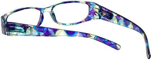 Calabria 759 Цветни Дамски Очила |слънчеви Очила за жени|Правоъгълни Очила за четене | на Съответния Мек калъф В комплекта