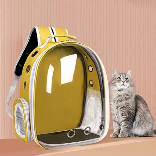 ＫＬＫＣＭＳ Раница-Переноска за домашни любимци, Дишаща Чанта за Транспорт на домашен любимец за Малки до Средни Кучета и Котки, за Пътуване