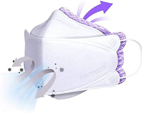 [20 опаковки] Автентичната [Air Queen] 3-Слойная защитна маска за лице с нанофильтром за възрастни [В индивидуална опаковка] [Произведено в Южна Корея]