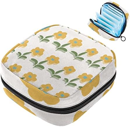 Чанта за съхранение на Хигиенни Кърпички ORYUEKAN, Преносими Многократна употреба Менструални Тампони джоб, Чанта за Съхранение на Тампони за Жени и Момичета, Пролетт?