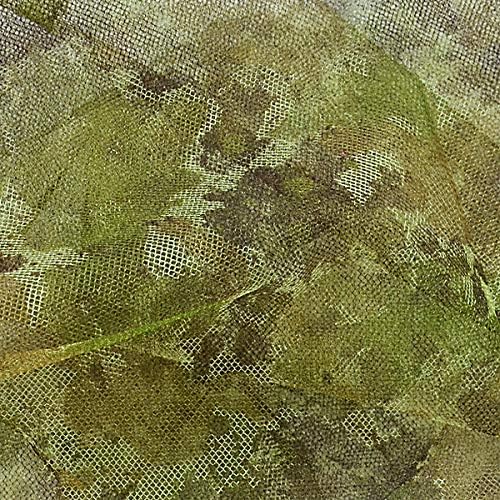Международна изложба Експо, 54-инчов макара от полиэстеровой тюлевой плат с камуфляжным принтом, 25 ярда, зелена