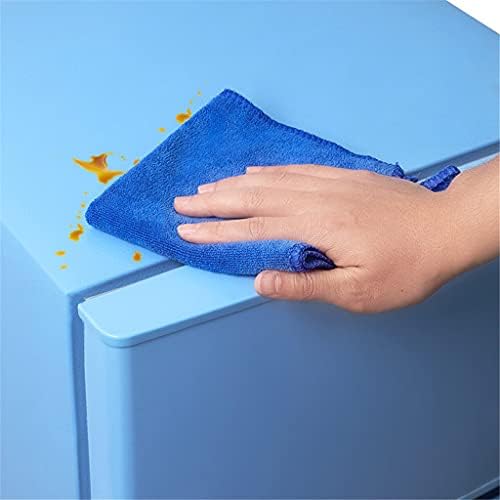 Почистване на SAWQF Специални кърпи и салфетки Удебелена стъклена кърпа за изсушаване на масата за изсушаване на пода Домакински Почистване на кухня 10 Qcs (Цвят: Бял-На