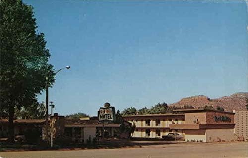 Мотел Red Hills Канаб, Юта, UT, оригиналната реколта картичка