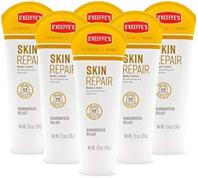 Лосион за тяло O ' Keeffe's Skin Repair и хидратиращ крем за суха кожа, туба с 7,0 грама (опаковка от 6 броя)