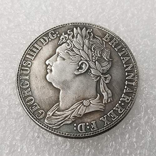 Професия 1830 Великобритания Джордж на 4-та Латунная Бяла Цяла са подбрани Възпоменателна Монета 166Coin
