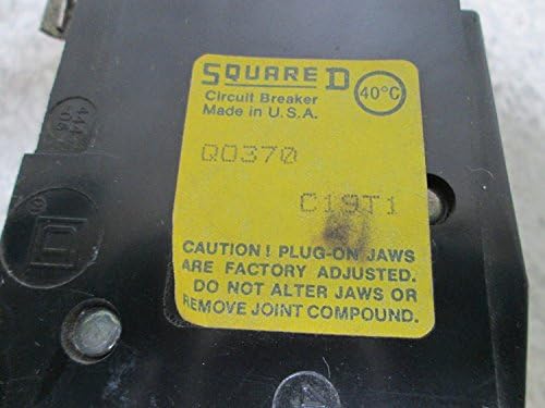 Квадратен автоматичен прекъсвач D QO370 Plug in 3P 70 Amp 240VAC/48VDC, Цветен