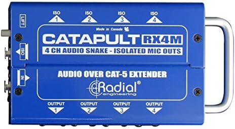 Радиална Катапулт RX4 4-канален Модул Cat 5 Audio Snake