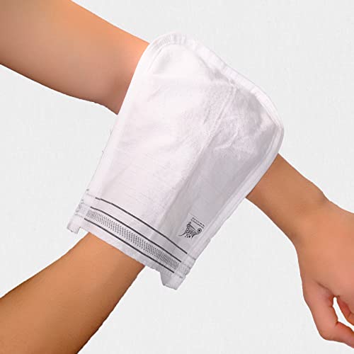 Турска баня Kese | 5 парчета Ексфолиращи ръкавици за лице и тяло | Ексфолиращи ръкавици за чувствителна кожа| 5 начина беля за грижа