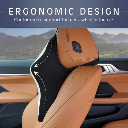 Автомобилната въздушна възглавница за врата – от пяна с памет ефект - Ергономична Автомобилната въздушна възглавница за подкрепа на врата на седалката на водача ??