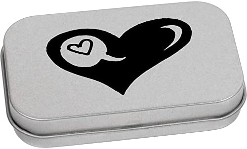 Метална Лидице кутия за канцеларски материали Сърцето на сърцето на панти /Кутия за съхранение (TT00189710)