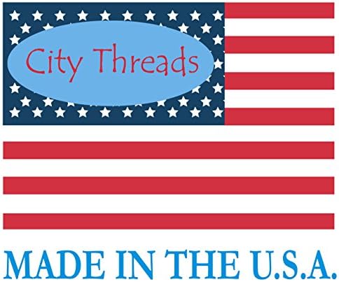 Комплект Термобелья City Threads за момичета Long John, Мек Дишащ Памук Основен слой - Произведено в САЩ