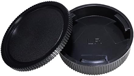 CamDesign Задната капачка на обектива и набор от заглушек за корпуса са Съвместими с камери Leica R Mount R3, R4, R5, R6, ах италиански