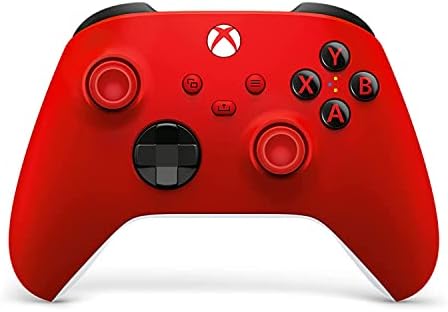 Безжични контролери за Microsoft Xbox с 2 пакети за устройства Xbox Series X, Xbox Series S, Xbox One, Windows - (Pulse Red и Шок