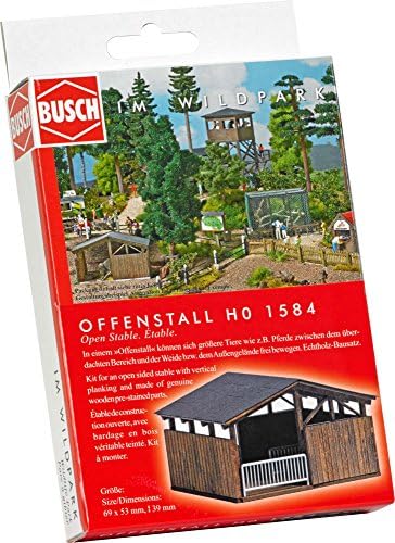 Busch 1584 Отворена Стабилна конструкция ХО Структура на Мащабни модели на Структура