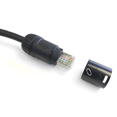 100-инчов Ethernet кабел FlexSoft Stage-Quality с интелигентни конвертируеми контакти в стил etherCON