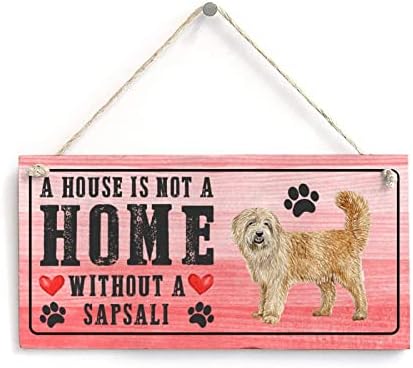 Любители на кучета-Цитат Знак Хрътка Къща Не е Къща Без Куче Забавен Дървен Знак на Кучето плака за Кучета, Селска Къща Знак 8x16