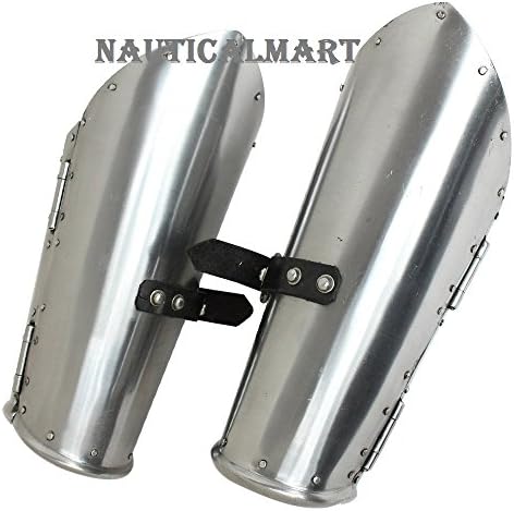 NauticalMart Средновековен Рицарски Стоманена Броня За Защита На Ръцете Костюм