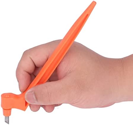 Оранжев Ръчен Нож за Гравировальной Хартия, Въртящи се На 360 Градуса Режещ Инструмент, Ръчно Дръжка за Гравиране