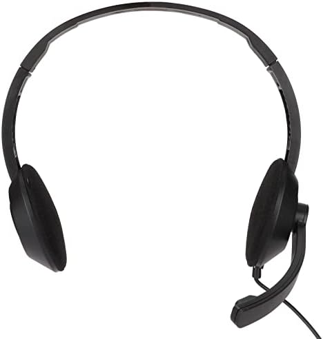 Shanrya WiredGamingHeadset, Меки 40 мм Слушалки с функция за изключване на звука на водача, Детска слушалки, Удобни с микрофон за мобилен телефон