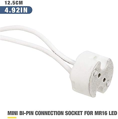 Демонтированный 5-Комплектен мини-двухконтактный конектор Led лампа mr11 Халогенна лампа mr16 Основна лампа gu5.3 g4 gu4 gu5.3 gu6.35 gy6.35 gx5.3 gz4