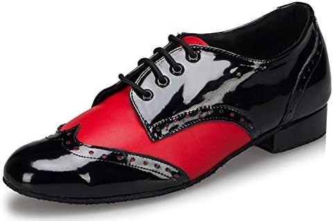 Honeystore/ Мъжки Танцови обувки дантела От Изкуствена Кожа, Модерните Обувки За Танго, Джаза, Балните Танци, латино Танци