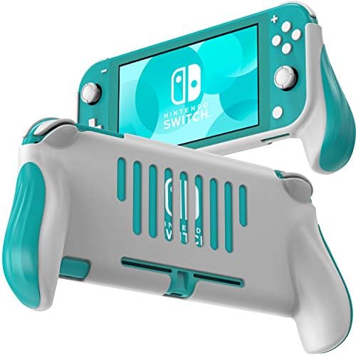 Ръкохватка за Nintendo Switch Lite, JUSPRO Удобен Ергономичен Ръчен Защитен Слот за Носене Преносима делото Аксесоари, Съвместими с Nintendo Switch Lite