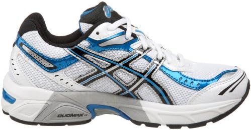 Маратонки за бягане ASICS Little Kid/Big Kid GEL-1140 GS, Бели/ с цип/ Светло синьо, 12 М за малки деца