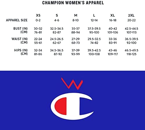 Женска тениска Champion, Класическа тениска с Графичен дизайн, Черен цвят-586 фута, Голям е размерът на САЩ