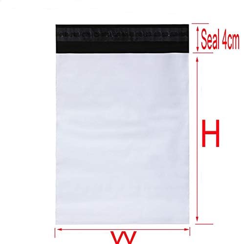 Anncus 50ШТ Бяла експрес-bag опаковки bag логистична чанта - (Цвят: 16x22 см 50шт)
