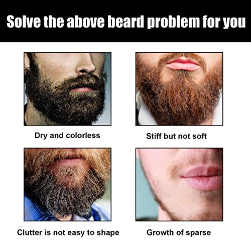 Течност за почистване на брадата Мъжки, Разглаживающая Къдрите на Брадата и Пърхот, за Почистване И Поддържащи Освежаваща Течност