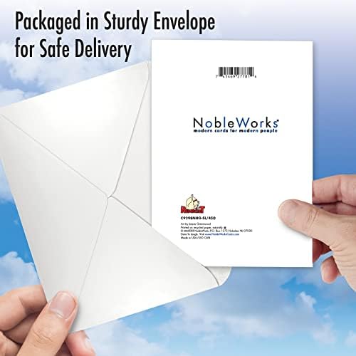 NobleWorks Истеричная Испанска Поздравителна Картичка с Нов дом в плик с размер 5 х 7 Инча (1 пощенска Картичка) По повод на Housewarming