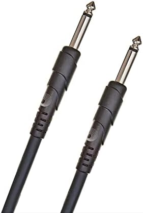 Акустичен кабел D ' Адарио Accessories - Екраниран за намаляване на шума - Включете 1/4 инча на куплунга, а 1/4 инча - Серия Classic - Серия Classic / 76,2 ММ - Директни завършва - 1 опаковк?
