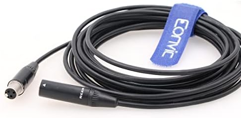 Аудио кабел за микрофон Eonvic Mini 3Pin XLR Male - Mini 3Pin XLR Female Pro