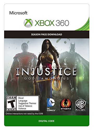 Сезонен абонамент Injustice: Gods Among Us - Цифров код за Xbox 360